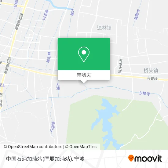 中国石油加油站(匡堰加油站)地图