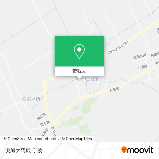 兆通大药房地图