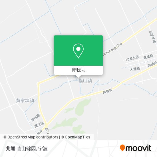 兆通·临山锦园地图