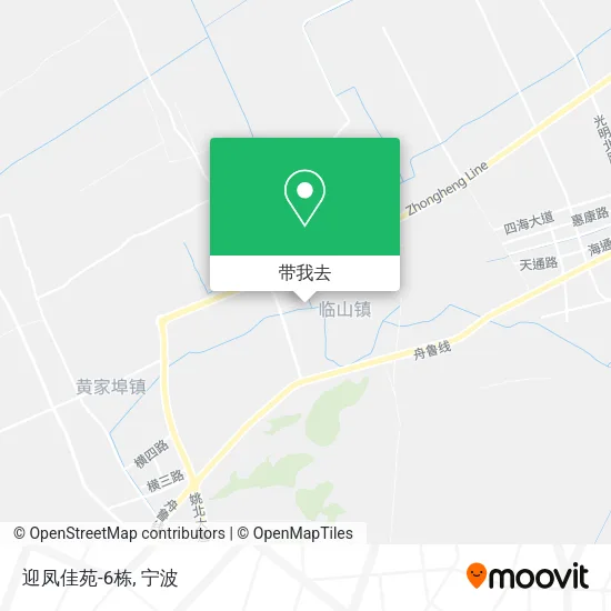 迎凤佳苑-6栋地图