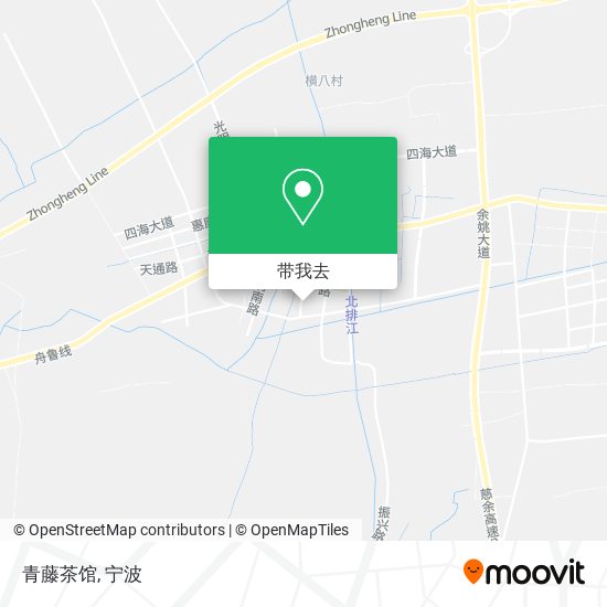青藤茶馆地图