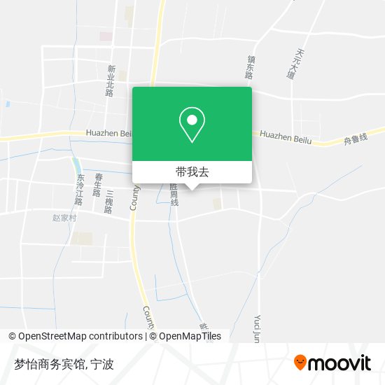 梦怡商务宾馆地图
