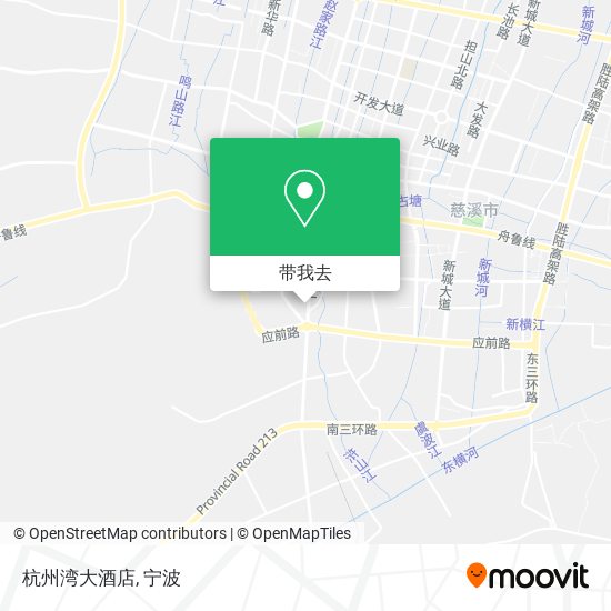 杭州湾大酒店地图
