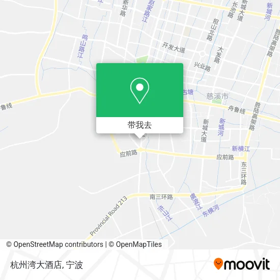 杭州湾大酒店地图