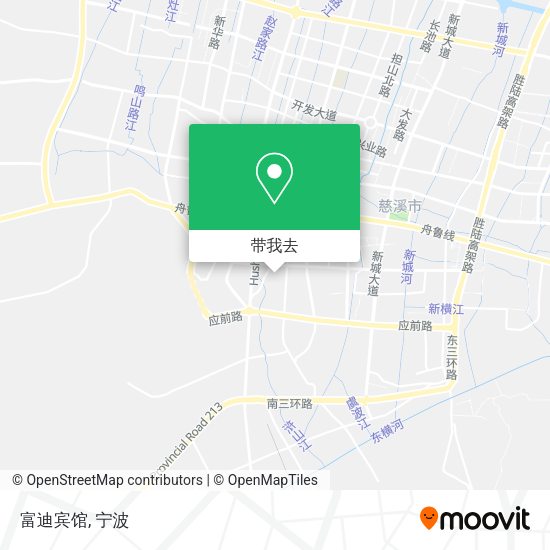 富迪宾馆地图