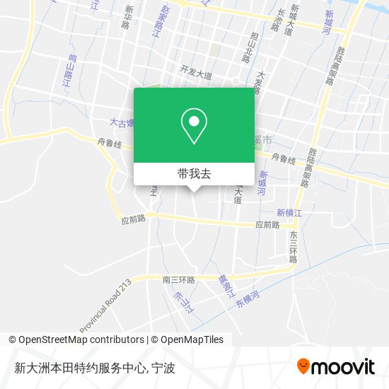 新大洲本田特约服务中心地图
