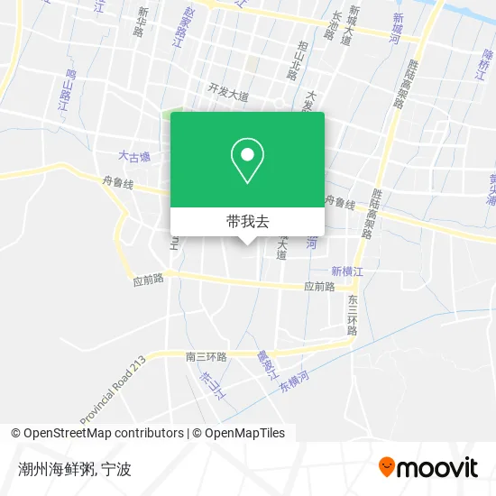 潮州海鲜粥地图