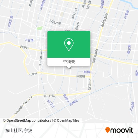 东山社区地图