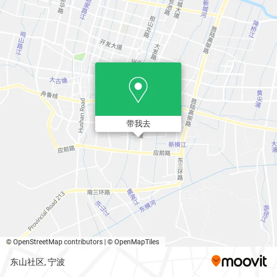 东山社区地图