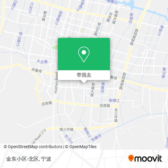 金东小区-北区地图
