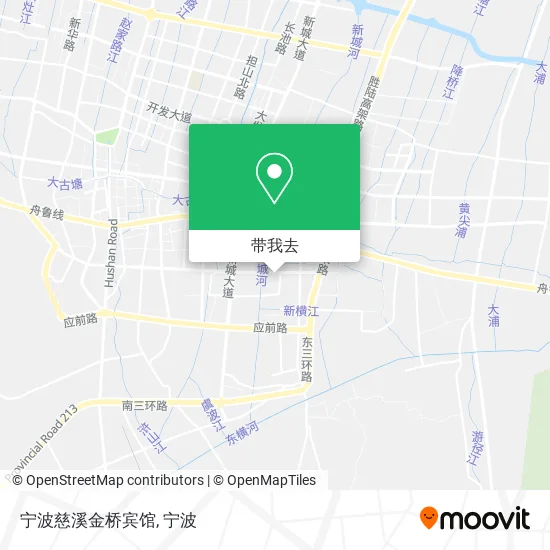 宁波慈溪金桥宾馆地图