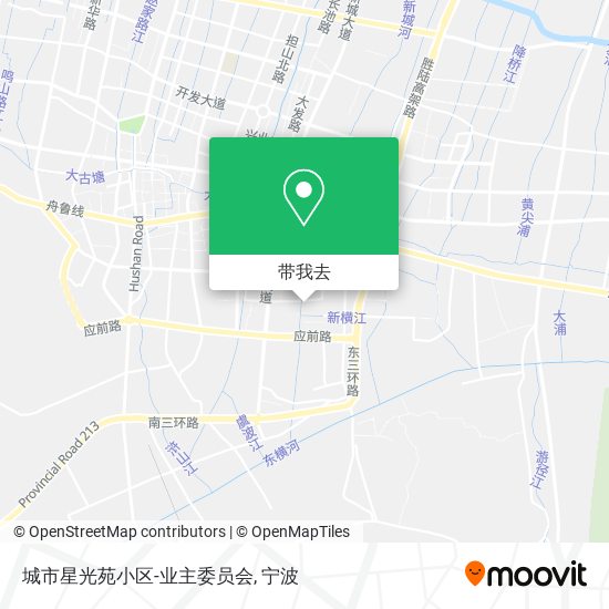 城市星光苑小区-业主委员会地图