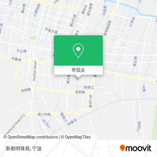 新都明珠苑地图