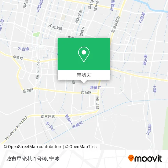 城市星光苑-1号楼地图