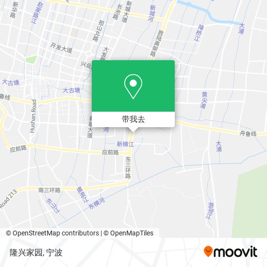 隆兴家园地图