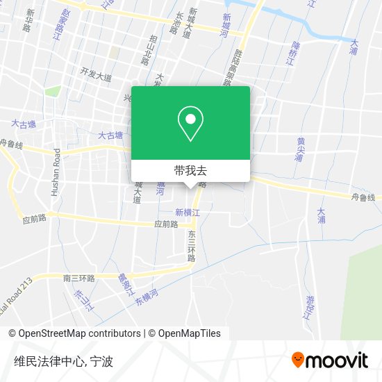 维民法律中心地图