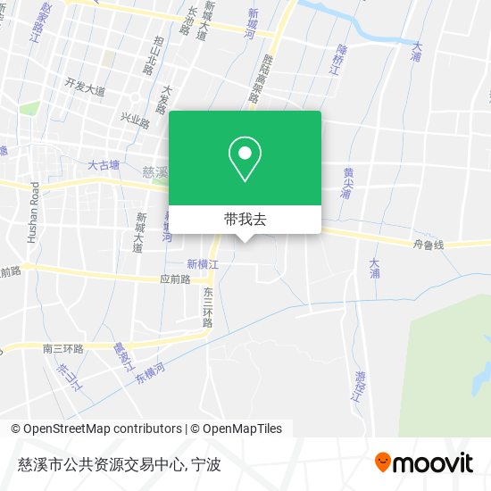 慈溪市公共资源交易中心地图