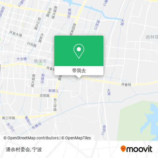 潘余村委会地图