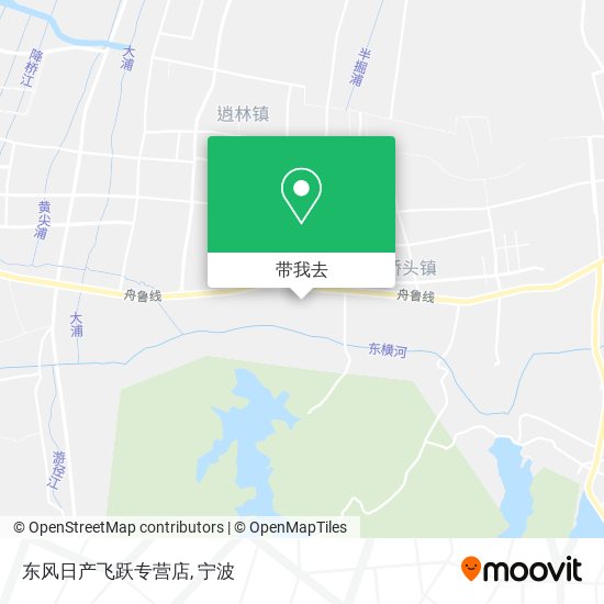 东风日产飞跃专营店地图
