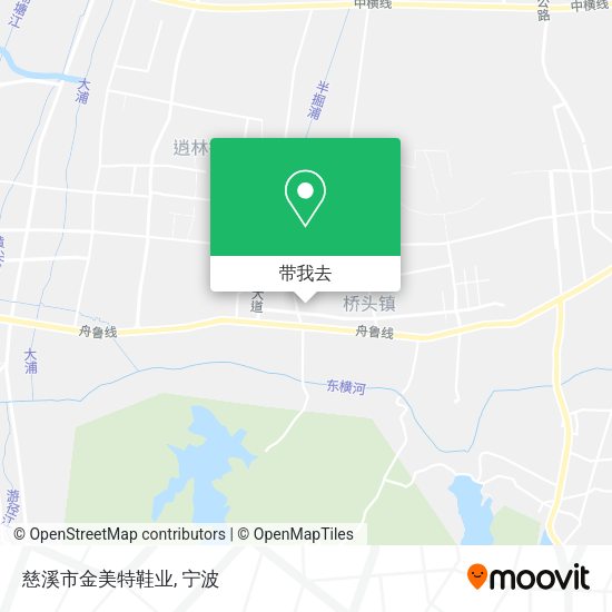 慈溪市金美特鞋业地图