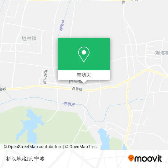 桥头地税所地图