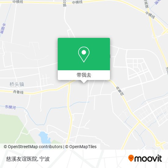 慈溪友谊医院地图