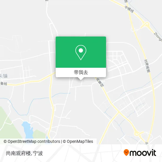 尚南观府楼地图