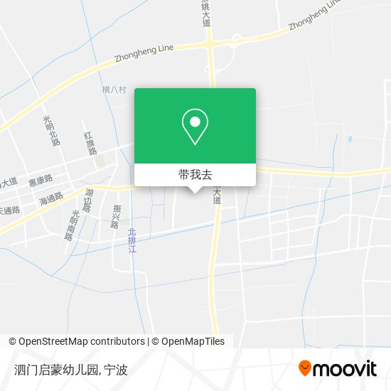 泗门启蒙幼儿园地图