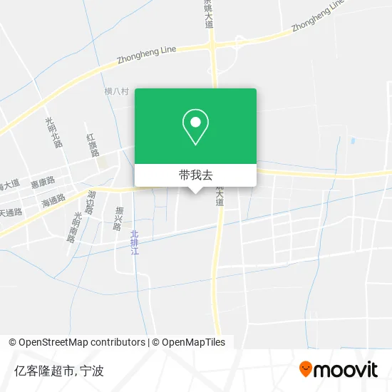 亿客隆超市地图