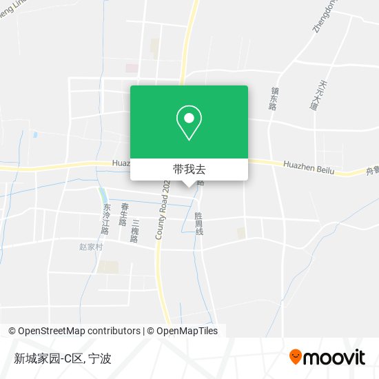 新城家园-C区地图