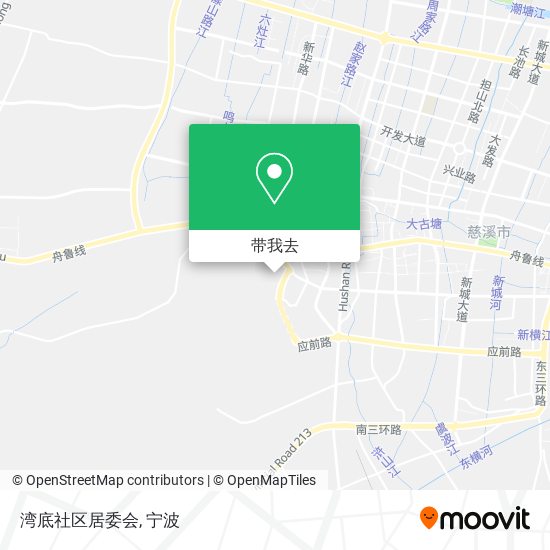 湾底社区居委会地图
