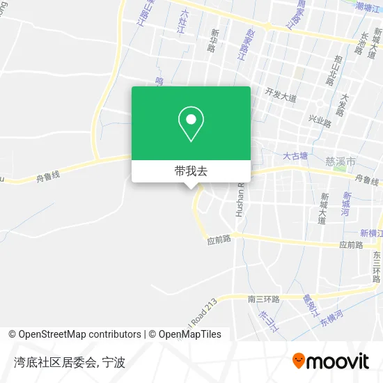 湾底社区居委会地图