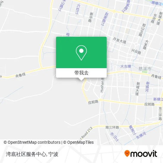 湾底社区服务中心地图
