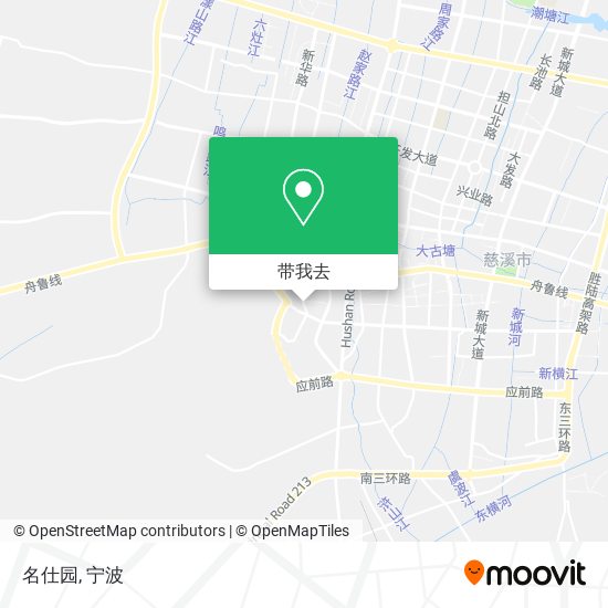 名仕园地图