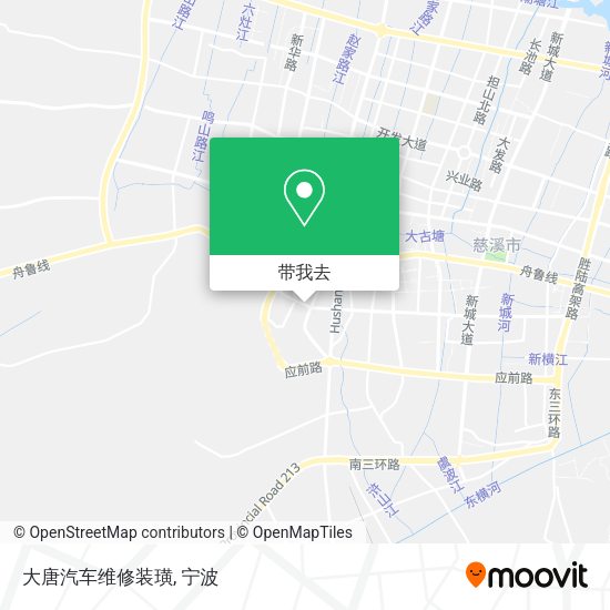 大唐汽车维修装璜地图