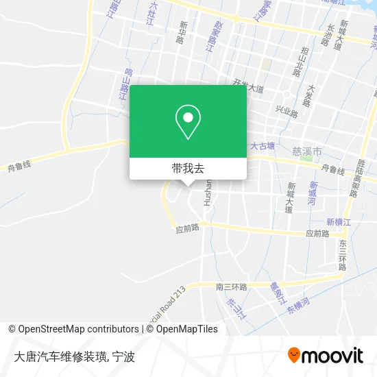 大唐汽车维修装璜地图