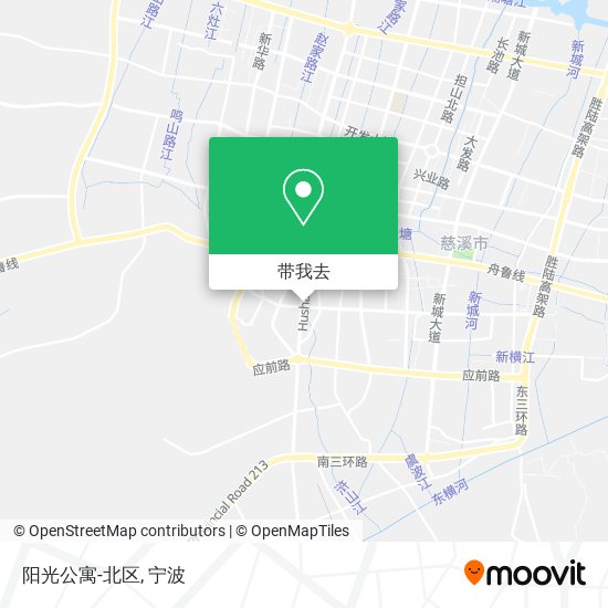 阳光公寓-北区地图