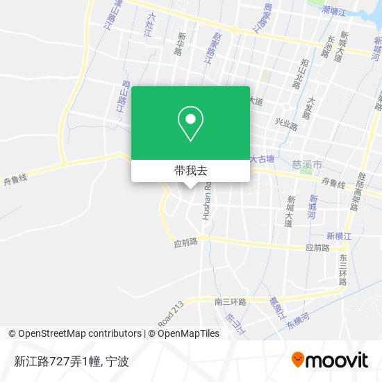 新江路727弄1幢地图