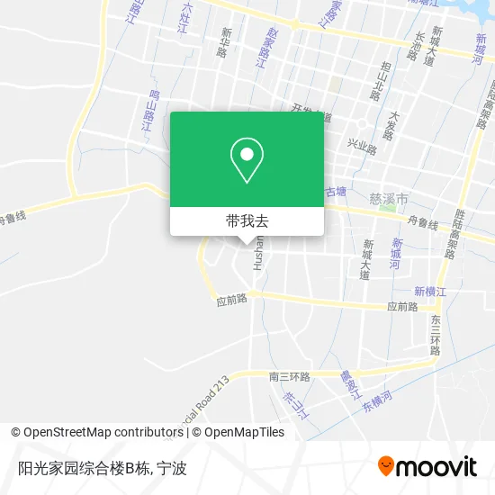 阳光家园综合楼B栋地图