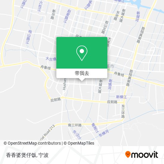 香香婆煲仔饭地图