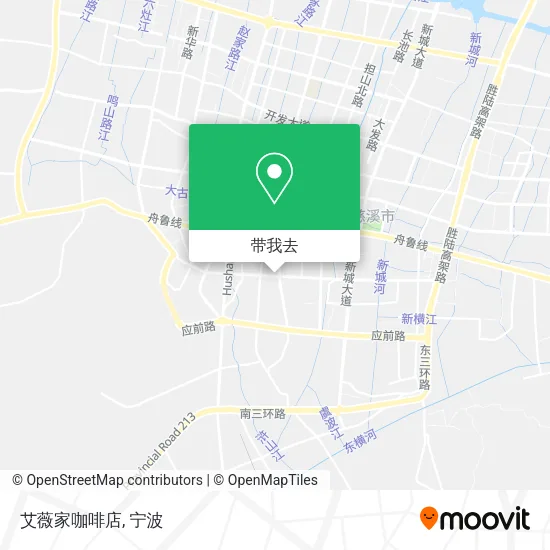 艾薇家咖啡店地图