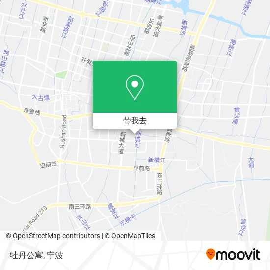 牡丹公寓地图