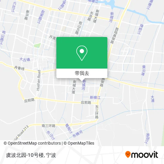 虞波北园-10号楼地图