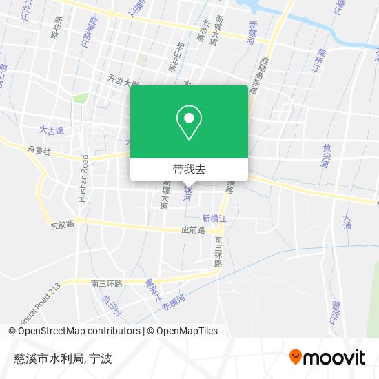 慈溪市水利局地图