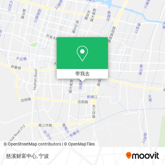 慈溪财富中心地图