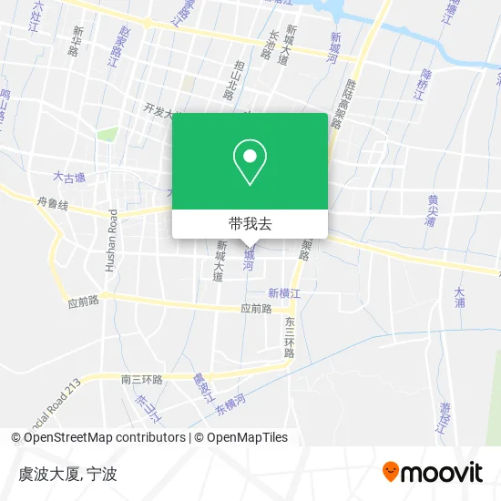 虞波大厦地图
