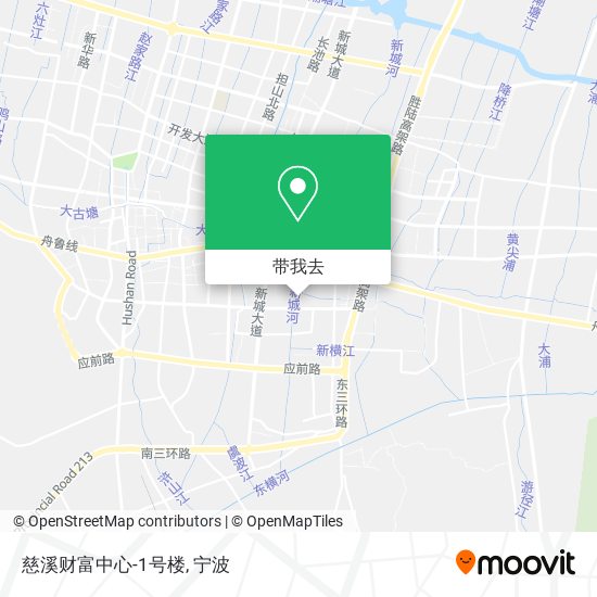 慈溪财富中心-1号楼地图
