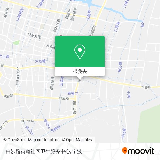 白沙路街道社区卫生服务中心地图