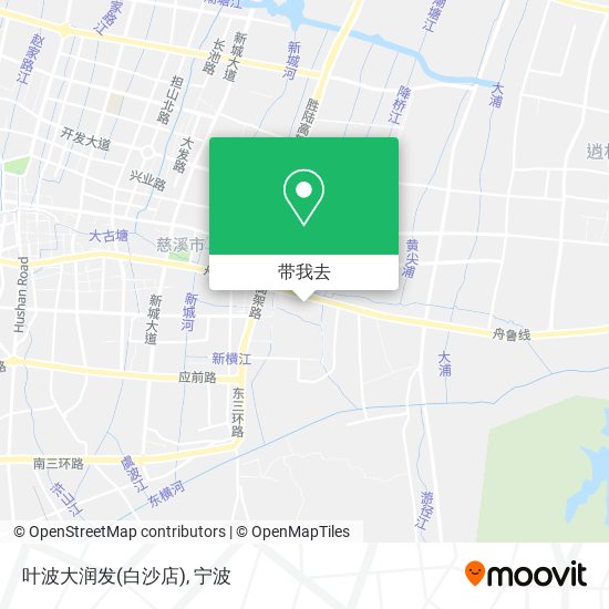 叶波大润发(白沙店)地图