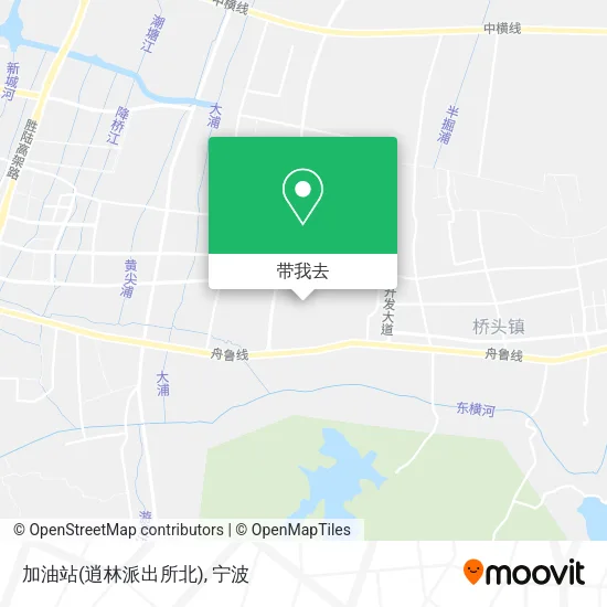 加油站(逍林派出所北)地图